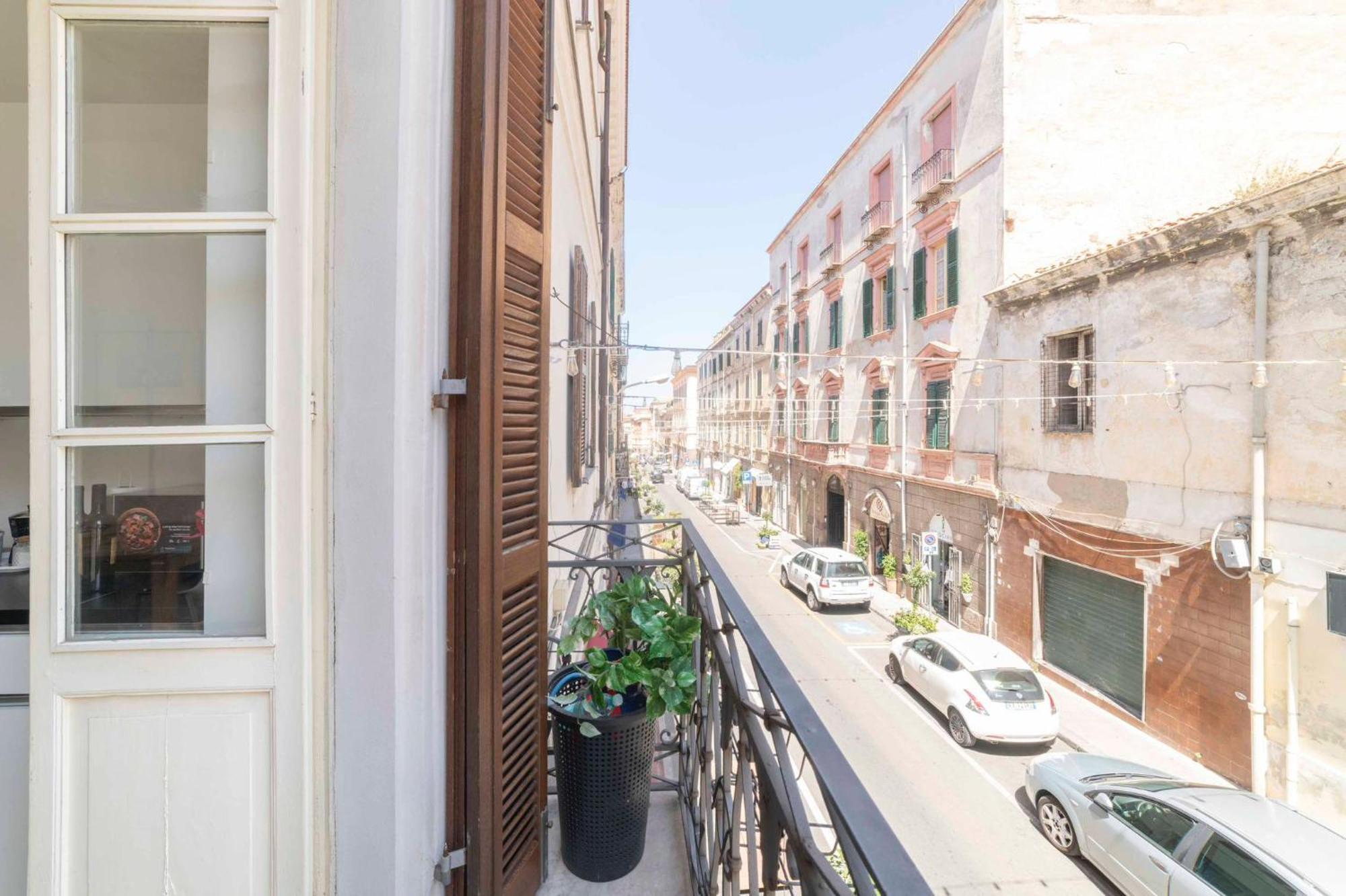 Vintage Cavour Apartment Sassari Buitenkant foto